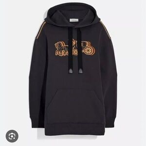 COACH OVERSIZED HORSE AND CARRIAGE HOODIE